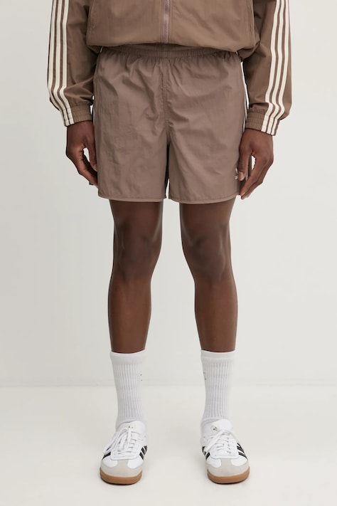 adidas Originals pantaloni scurți Sprinter Shorts bărbați, culoarea maro, JP1021