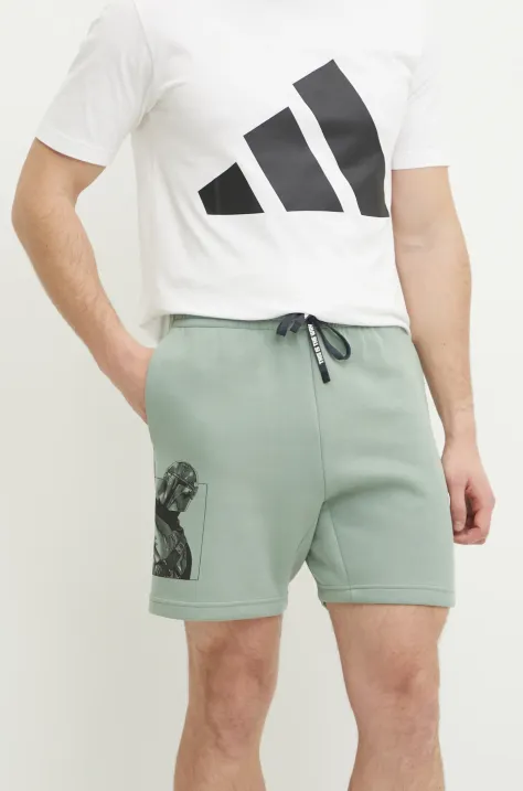 adidas pantaloncini x Mandalorian uomo colore verde JI5722