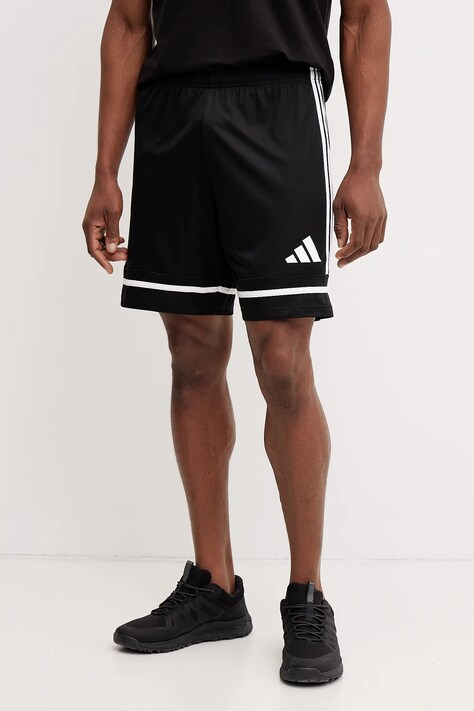 Σορτς προπόνησης adidas Performance Squad 25 χρώμα: μαύρο, JN5469