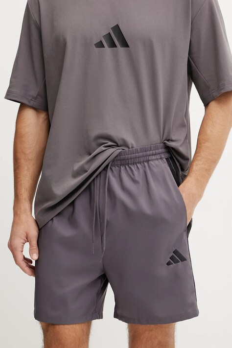 Kraťasy adidas Chelsea pánské, fialová barva, JW1902