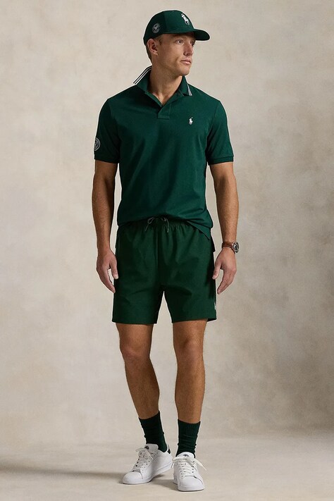 Šortky Polo Ralph Lauren zelená farba, 710939539