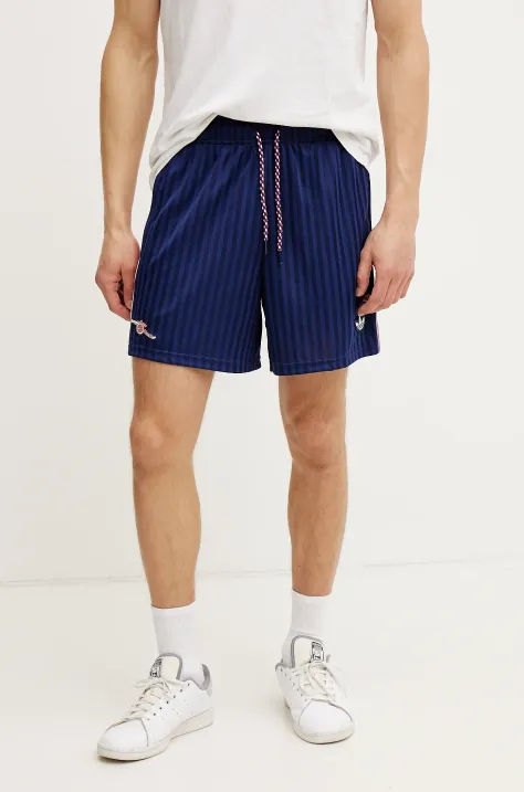 adidas Originals pantaloni scurți AFC ICON SHO bărbați, culoarea bleumarin, JF0548