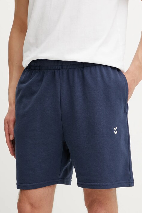 Hummel pantaloni scurti barbati, culoarea albastru marin, 229798