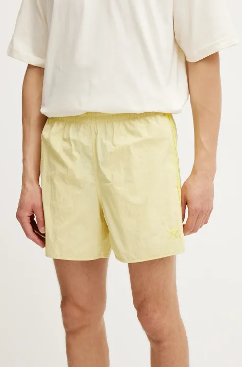 Šortky adidas Originals Sprinter shorts pánske, žltá farba, JC9928