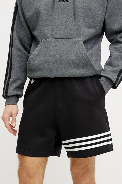 Kraťasy adidas Originals Neuclassics pánské, černá barva, JC9941