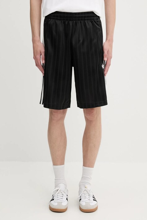 Къс панталон adidas Originals Poly Short в черно JC6245