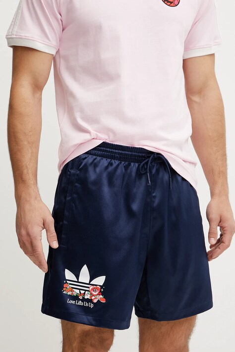 adidas Originals pantaloni scurti SPRINTER SHORTS barbati, culoarea bleumarin, JD0719