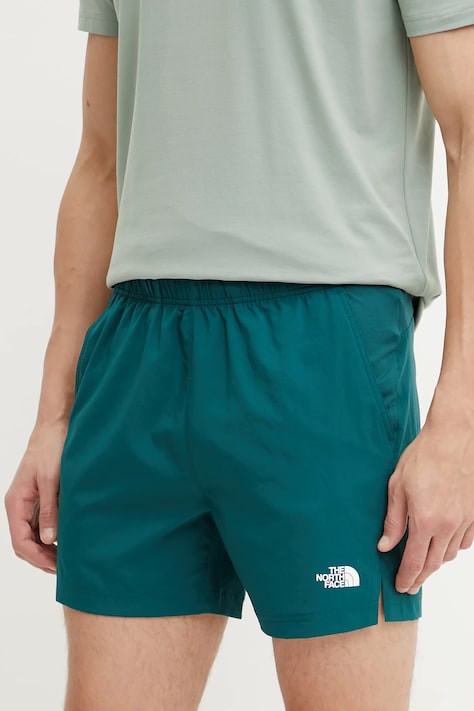 Športové krátke nohavice The North Face 24/7 pánske, zelená farba, NF0A882D6GI1