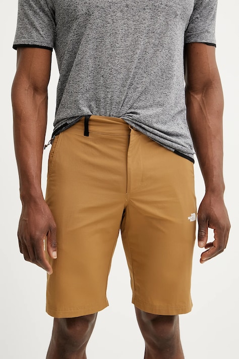 Turistické šortky The North Face Tanken zelená farba, NF0A2S851731