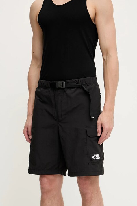 The North Face pantaloni scurți TNF X NSE culoarea negru, NF0A8BJMJK31
