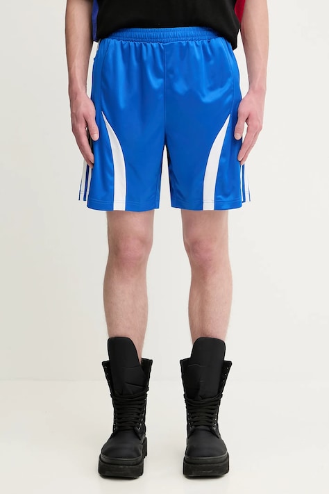 Kraťasy adidas Originals Teamgeist Shorts pánské, modrá barva, JP1123