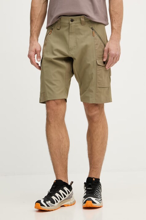 Fjallraven szorty trekkingowe męskie Abisko zielone F82833