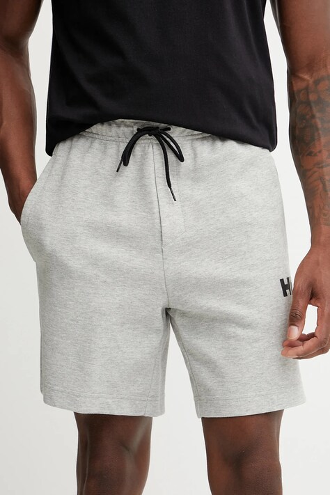 Helly Hansen pantaloni scurți outdoor HP TECH culoarea gri, 34500