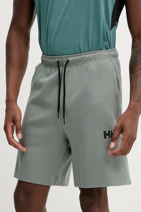 Outdoorové šortky Helly Hansen HP TECH pánské, zelená barva, 34500
