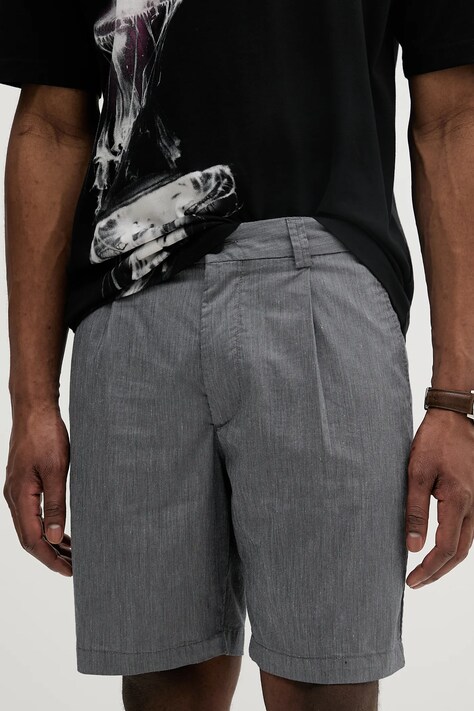 BOSS szorty męskie kolor szary 50538741