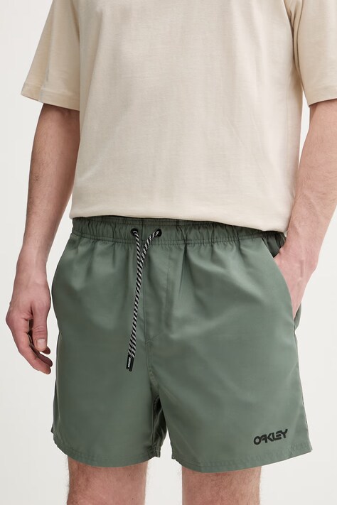 Oakley szorty kąpielowe męskie zielone FOA404310