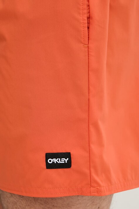 Oakley шорти для плавання чоловічі ROBINSON — SS25-SZM0H0, помаранчевий — фото 4