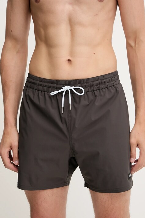 Oakley pantaloni scurți ROBINSON culoarea gri, FOA404300