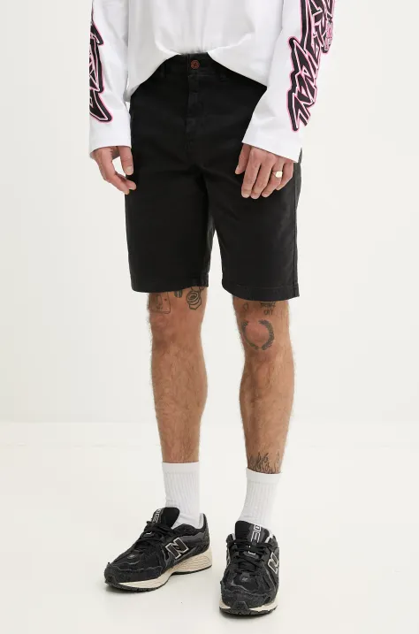 Superdry szorty męskie kolor czarny M7110397A-AFB
