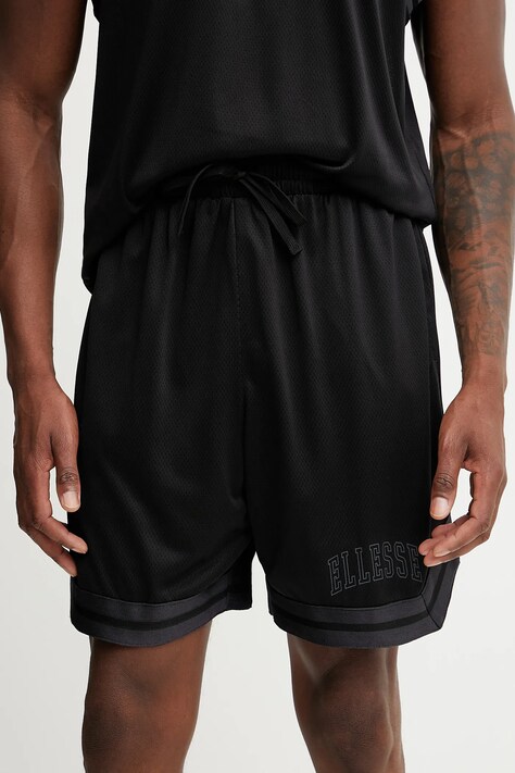 Σορτς Ellesse Bellic χρώμα: μαύρο, SHZ21995