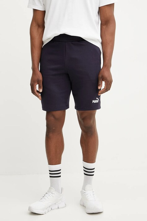 Puma pantaloni scurți bărbați, culoarea albastru marin, 684683