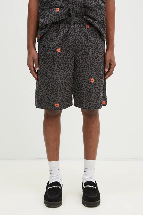 Σορτς Undercover Pants χρώμα: γκρι, UP1E4507.1