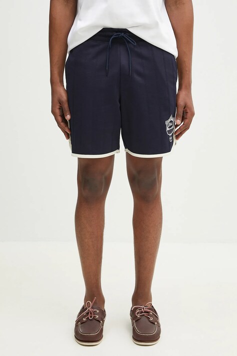 Къс панталон Drôle de Monsieur Le Short Drule Cup в тъмносиньо G-BS161-PL160-NY