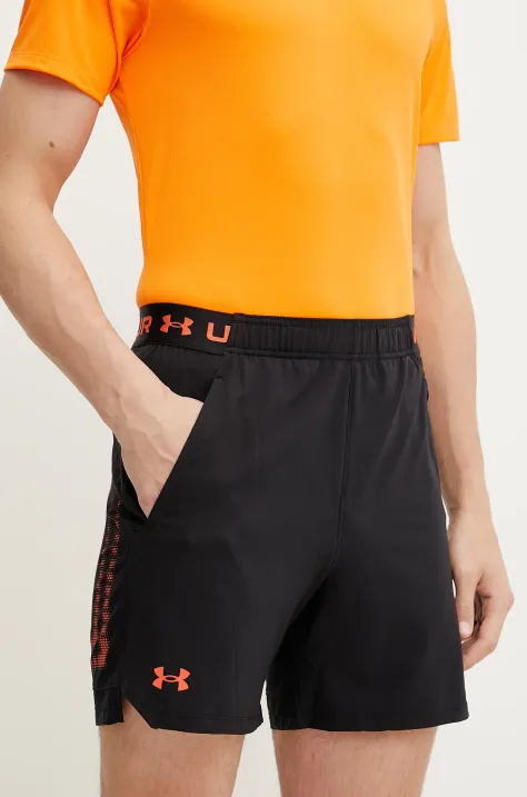 Under Armour pantaloni scurți de antrenament Vanish culoarea negru, 1390054