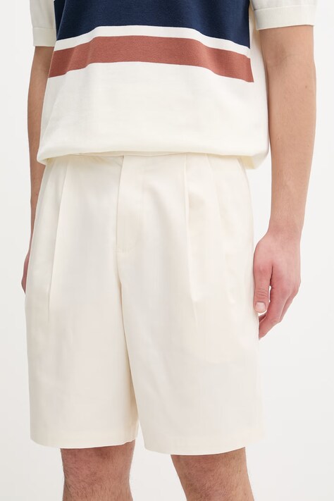 Fred Perry szorty męskie kolor beżowy S9105.560