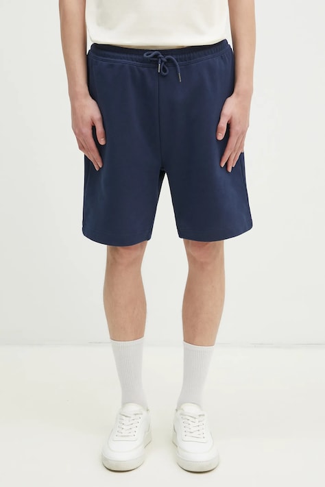 Fred Perry szorty bawełniane kolor granatowy S9509.X86