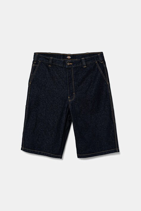 Dickies pantaloni scurți jeans culoarea bleumarin, DK0A4YSYRIN1