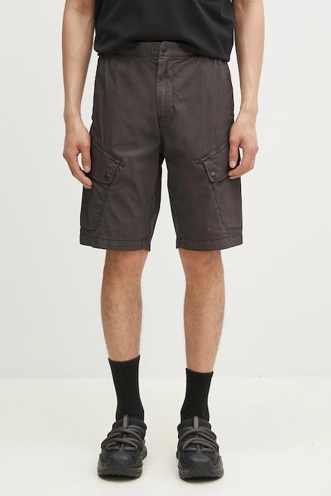 Napapijri shorts N-Senio men's brown color NP0A4IME9411