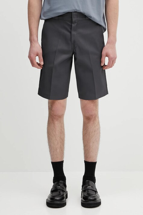 Σορτς Dickies 874 Short Charcoal χρώμα: γκρι, DK0A86190CH1