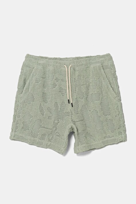 OAS pantaloni scurti barbati, culoarea verde, 5013