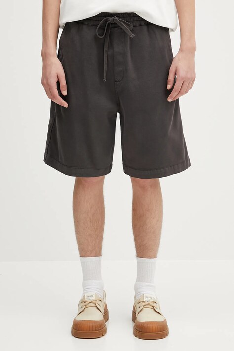 Σορτς Carhartt WIP Floyde Short χρώμα: γκρι, I034817.87GD