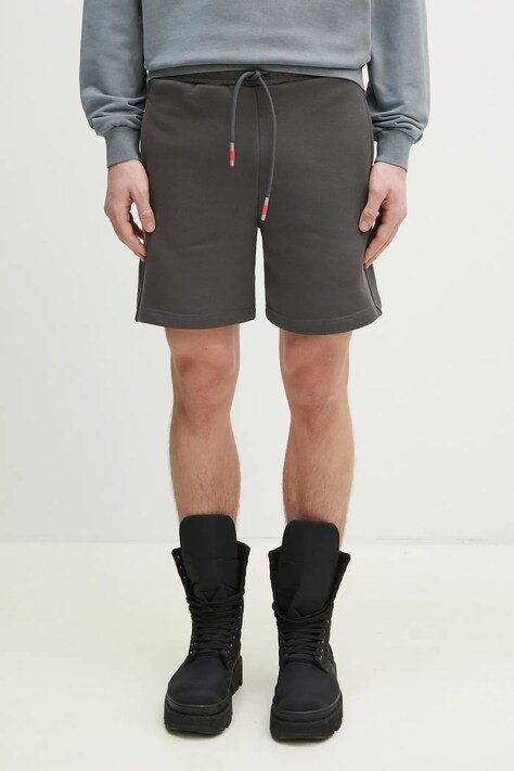 Шорти Alpha Industries Studio Edition Shorts чоловічі колір сірий 156369.684