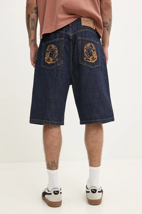 Džínové šortky Billionaire Boys Club Astro Denim Short pánské, modrá barva, B25125
