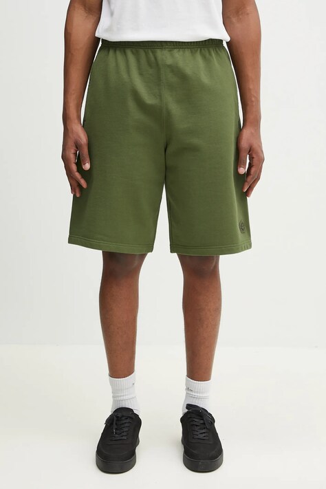 Βαμβακερό σορτσάκι Kenzo Boke Flower 2.0 χρώμα: πράσινο, FF55PA8334MC.50