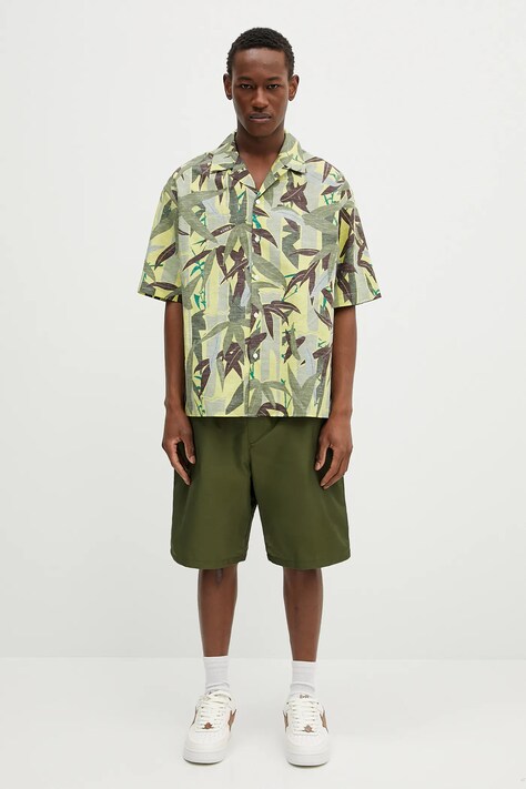 Kenzo szorty męskie kolor zielony FF55SH5069CE.50