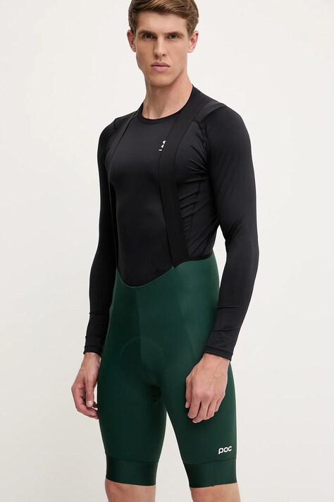POC pantaloni scurți de ciclism Cadence culoarea verde, 58170