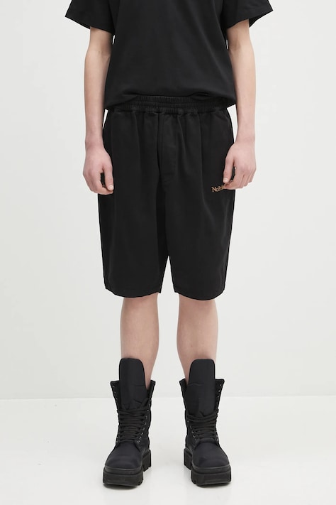 No Problemo pamut rövidnadrág Mini Problemo Work Short - Twill fekete, NP3111403