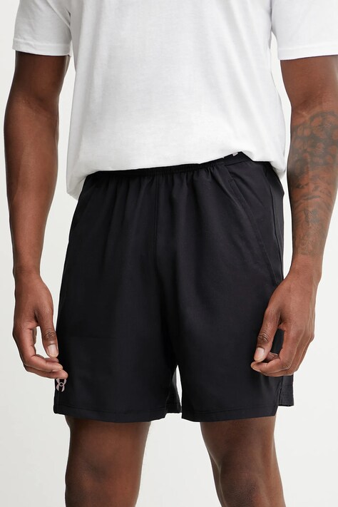 Under Armour pantaloni scurți de antrenament culoarea negru
