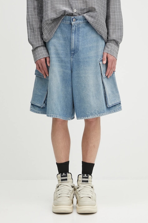 Τζιν σορτς JW Anderson Cargo ανδρικό, χρώμα: μπλε, DT0108.PG1735.804