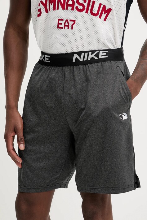 Nike pantaloni scurți de antrenament Chicago White Sox culoarea gri, 015E-912Z-RX-HVB