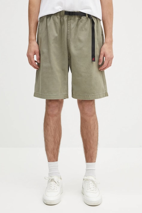 Gramicci pamut rövidnadrág G-Short Pigment Dyed zöld, G4SM.P123