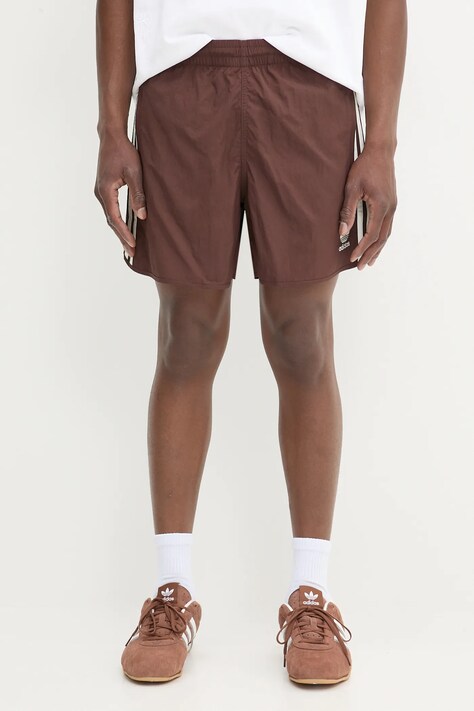 Šortky adidas Originals Sprinter Shorts hnedá farba, KA0486