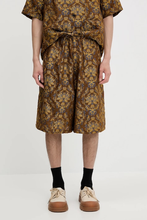 Needles shorts x Kae Tanaka H.D. brown color QV431
