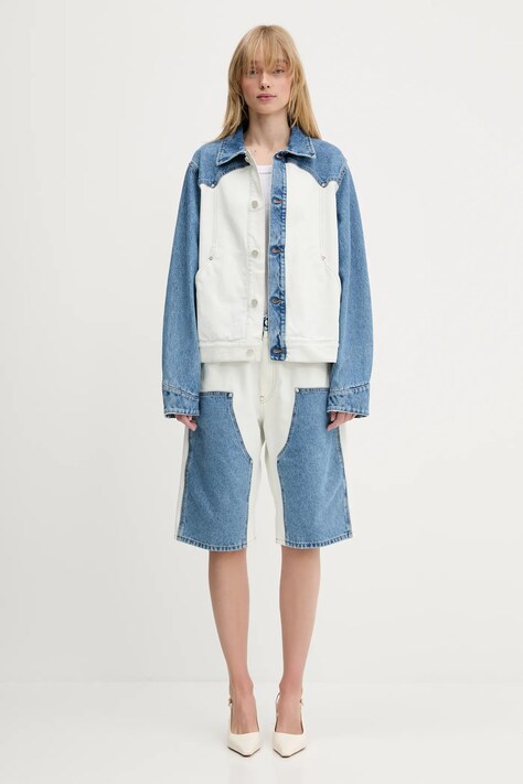 Джинсові шорти Aries Patchwork Western Carpenter Shorts — фото 10