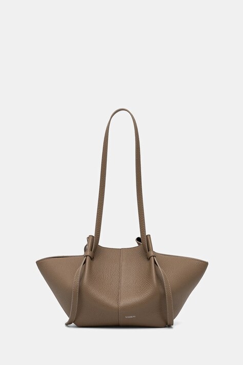 Yuzefi geantă de piele MOCHI culoarea maro, YUZCO-HB-MO-L035