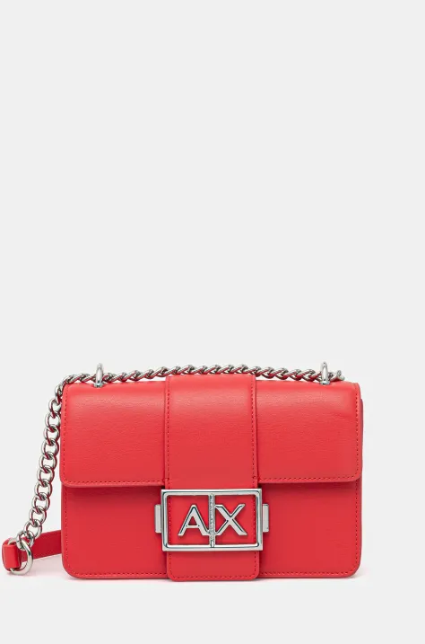Armani Exchange torebka kolor czerwony XW000071 AF12039